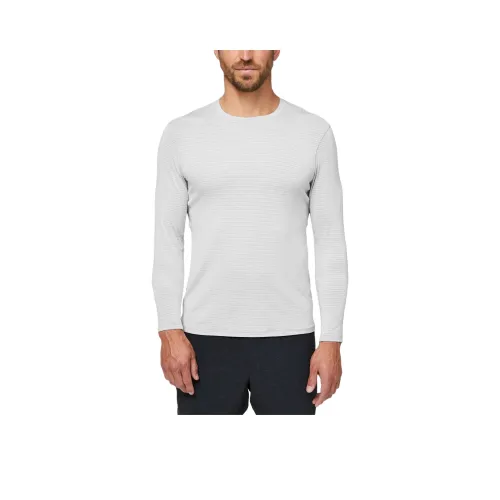 lululemon Drysense Сетка T Рубашка Мужская Серого цвета