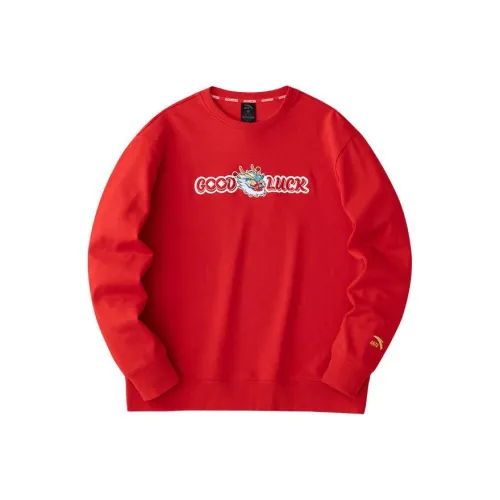 Anta Life Collection Свитшот Мужской Богатый Красный