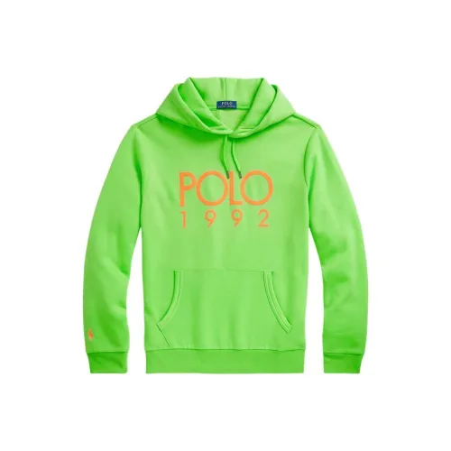 Polo Ralph Lauren SS24 Свитшот Мужской Ярко-Желтый Зеленый