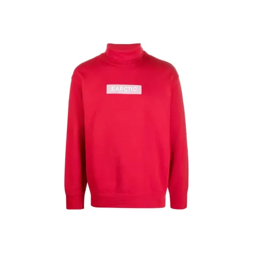 EMPORIO ARMANI Sustainable Collection Толстовка Мужская Ярко-Красная