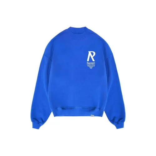 REPRESENT Кобальтовый синий Унисекс Свитшоты