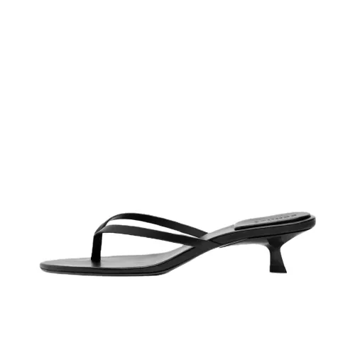 Schutz Шлепанцы 4,5 см Женские Черные