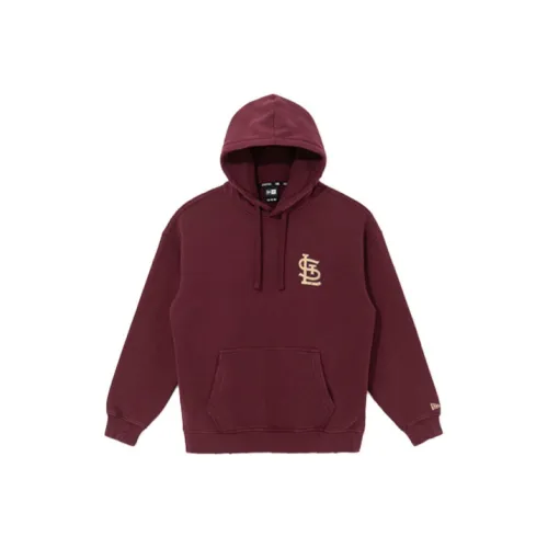 New Era Бургундский Унисекс Свитшоты