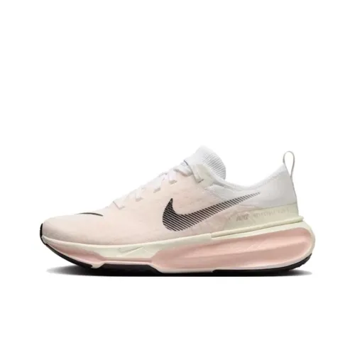 Nike Invincible 3 Slip-Resistant Low Top Беговые кроссовки Женские Бежевые