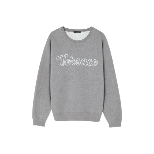 VERSACE Серый Мужской Свитшот