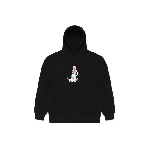 RIPNDIP совместный бренд Черные мужские свитшоты