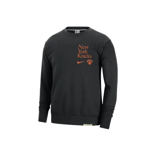 Nike New York Knicks Стандартный Issue Толстовка New York Knicks Мужской Черный