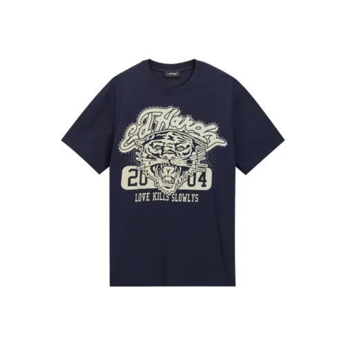 Ed Hardy Midnight Blue Мужская T-Рубашка