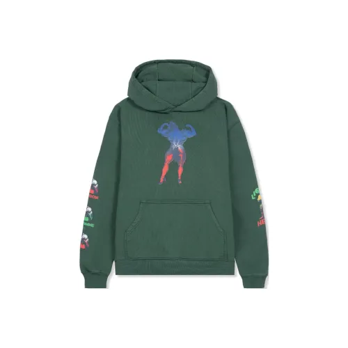 Brain Dead X HUDSON MOHAWKE Trilogy Худи Унисекс Лесной зеленый
