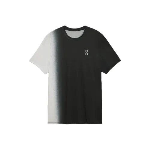 On Court T Shirt Men's Black White On Court T-рубашка мужская черный белый