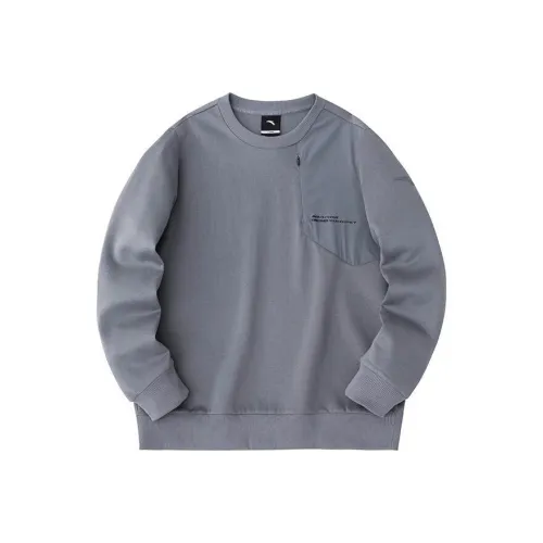 ANTA Outdoor Collection Толстовка Мужской Карандаш Серый