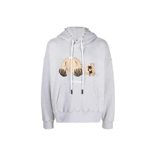 PALM ANGELS Толстовка Мужская Серого цвета