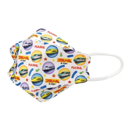 Skater Полиэтилен Полиэстер Полиуретан Нон-тканый материал Маски для лица Детский Белый