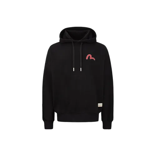 EVISU Черный Мужской Свитшот