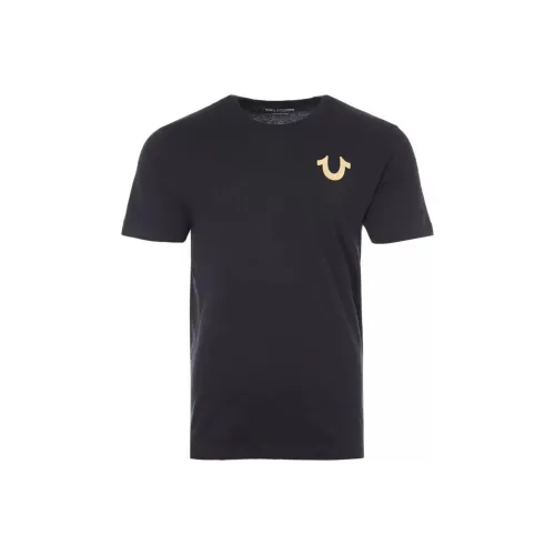 TRUE RELIGION T-рубашка унисекс черного цвета