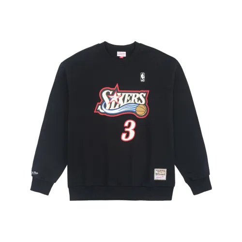 MITCHELL NESS SS23 Свитшот Унисекс Черный