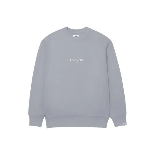 Fragment Design Fragment Design Peace Piece Серый Мужской Свитшот