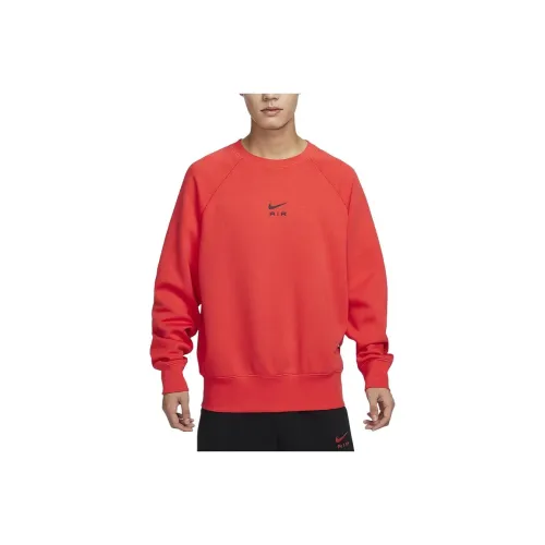 Nike Air Толстовка Мужская Светло-Красная