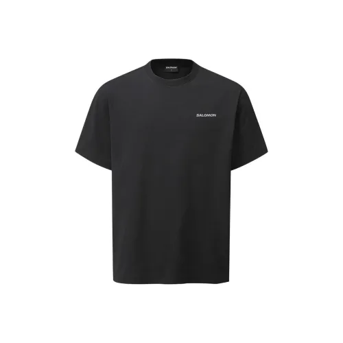 SALOMON UNI T Рубашка Унисекс Черный