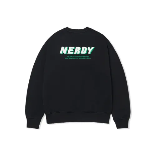 NERDY FW22 Толстовка Унисекс Черный