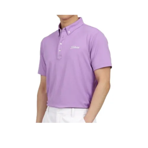TITLEIST Фиолетовые Мужские Футболки