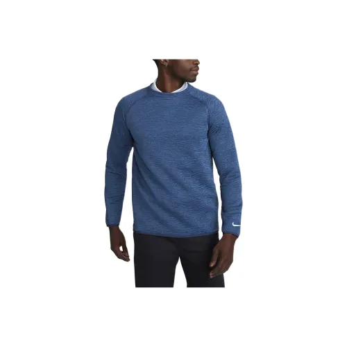 nike Dri Fit GOLF CREW SWEATSHIRT Мужской Синий