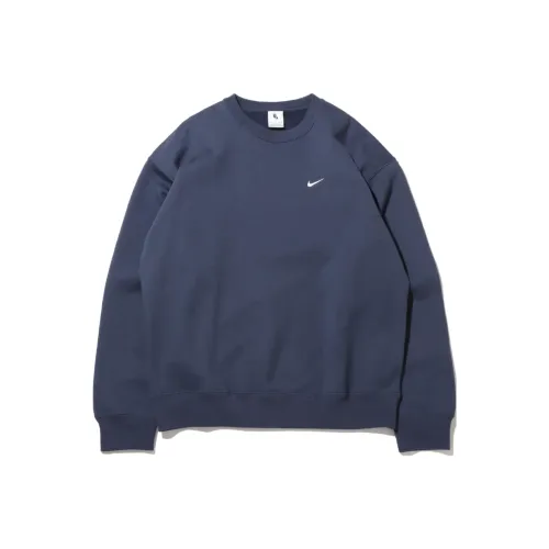 Nike Solo Swoosh Толстовка Мужская Lightning Синий