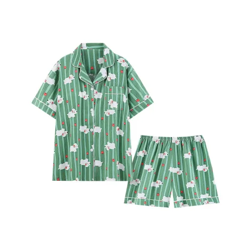 DAISONG Пижамный комплект женский зеленый