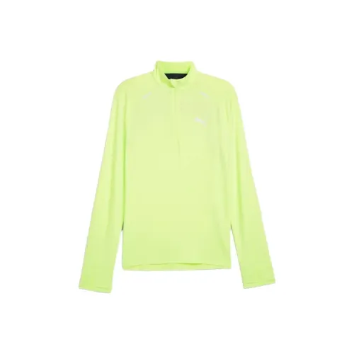 PUMA RUN CLOUDSPUN T-Shirt Мужской Неоново-Желтый