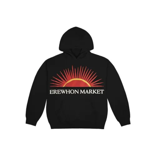 Cactus Plant Flea Market CPFM X Erewhon Co Брендированная SERIES Черные Унисекс Толстовки