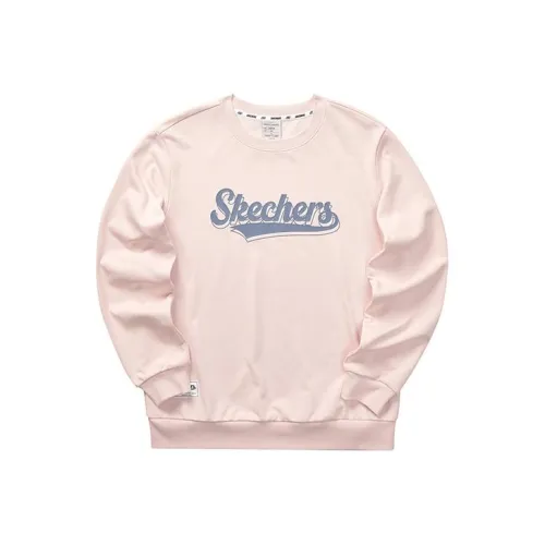 Skechers Розово-персиковый Цветение Унисекс Свитшоты