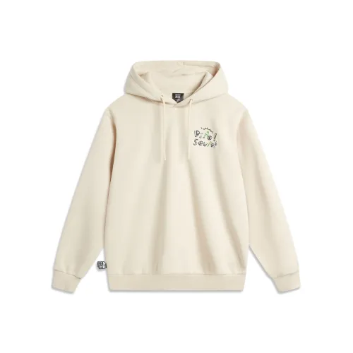 LiNing x Disney Толстовка Унисекс Песочный Гравийный Серый