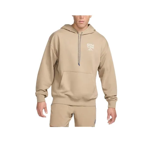 Толстовка Nike Мужская Хаки Белая Верх