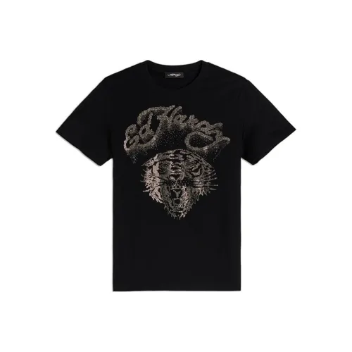Ed Hardy Черные Мужские T-Рубашки