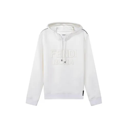 Fendi Белый Мужской Свитшот