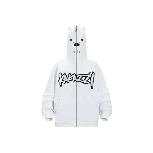 KAKAZZY Свитшот Унисекс Белый