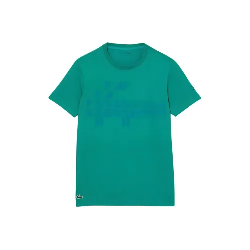 LACOSTE Collaboration Djokovic Collaboration Зеленый Мужской T-Рубашки