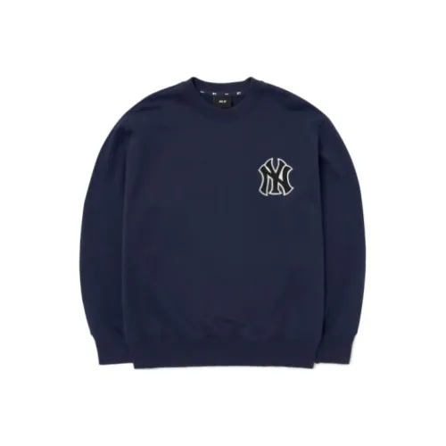 MLB Cashew Flower Темно-синий Унисекс Свитшоты