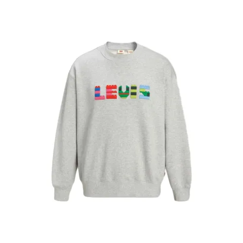 Levis 000 Серый Мужской Свитшот