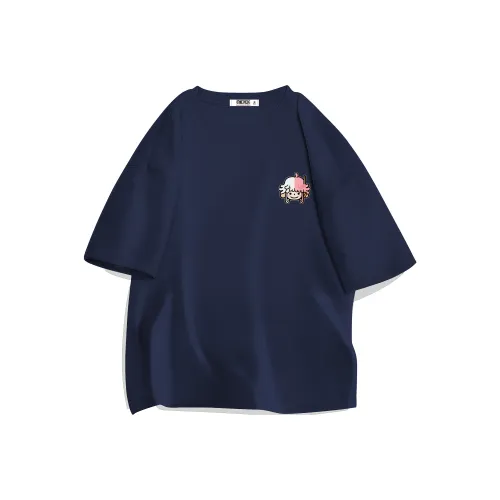 ONE PIECE Students' Короткий рукав T-рубашки Мужской Однотонный Базовый