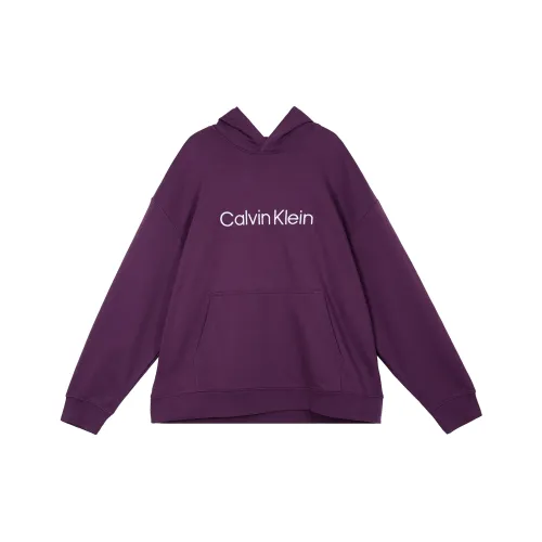 Calvin Klein Темно-ночной фиолетовый мужские свитшоты