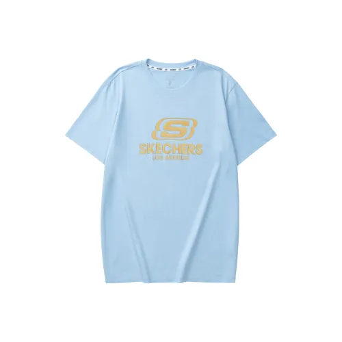 Skechers Sports Alliance Series Лазурный Лазурь/0147 Унисекс T Рубашки
