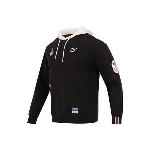 PUMA Team Badge Черный Унисекс Толстовки