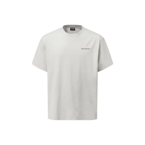 SALOMON UNI T Рубашка Унисекс Теплая Серый