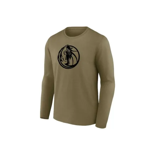 NBA Dallas Mavericks Fanatics MONO T Рубашка Мужская Оливковая