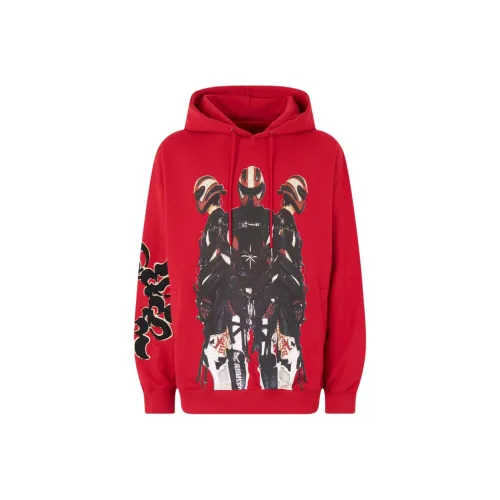KUSIKOHC Red Men's Sweatshirts KUSIKOHC Красный Мужские Толстовки