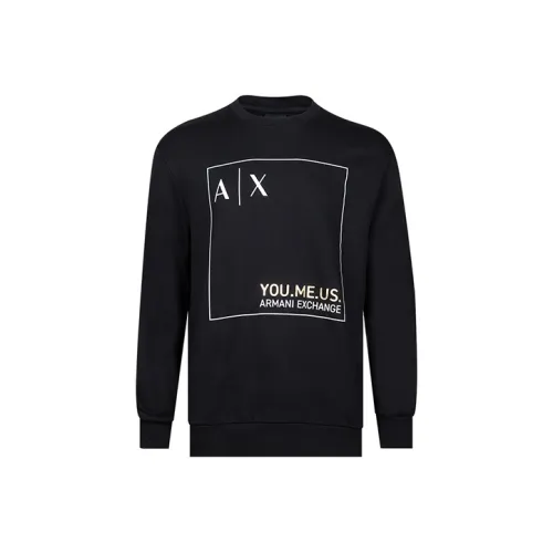 ARMANI EXCHANGEAE Свитшот Мужской Черный