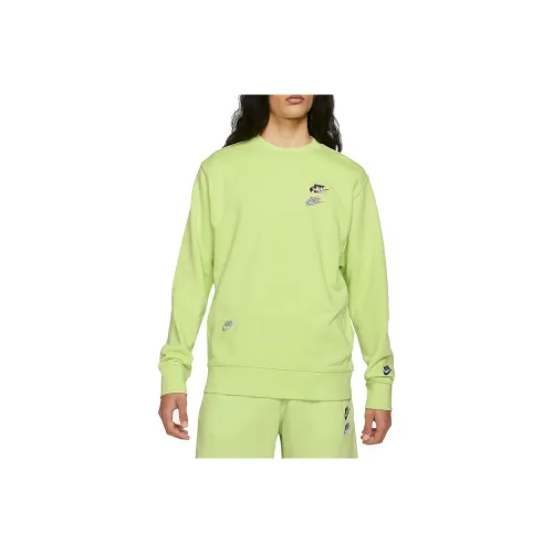 Nike Sportswear Essentials Series Зеленый Мужской Свитшот