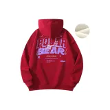 Бургундский [с капюшоном, утолщенный, с флисовой подкладкой]