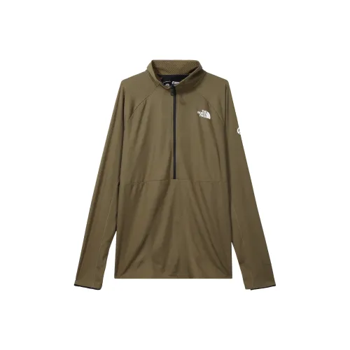 THE NORTH FACE Зеленый Мужской Свитшот